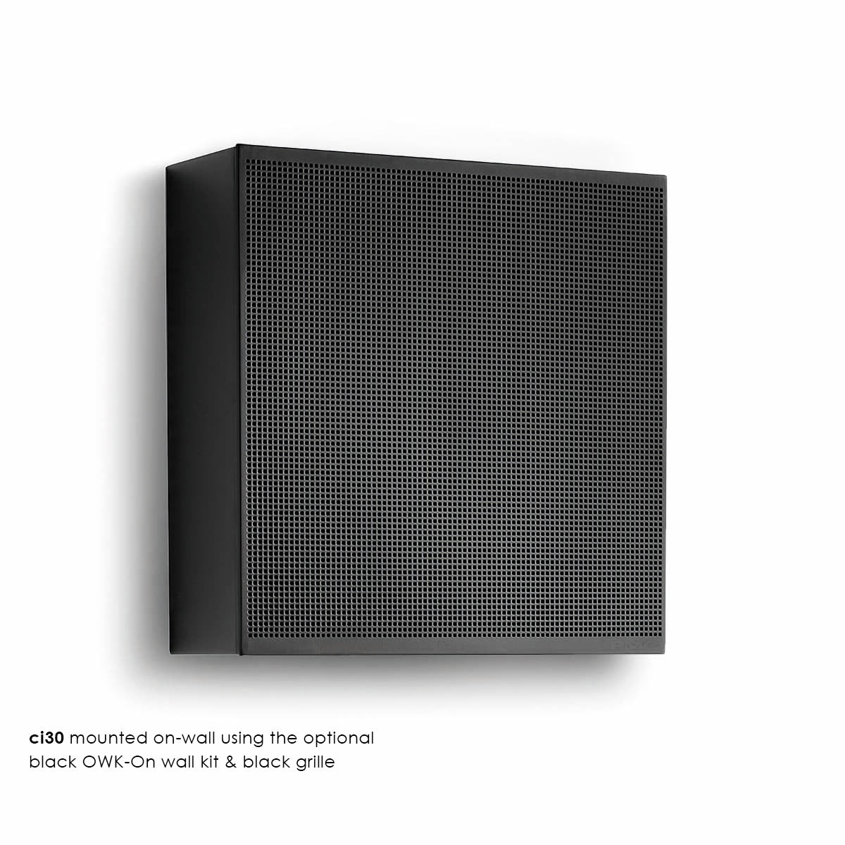 Product image of the PMC ci30 In-Wall Speaker with black grille