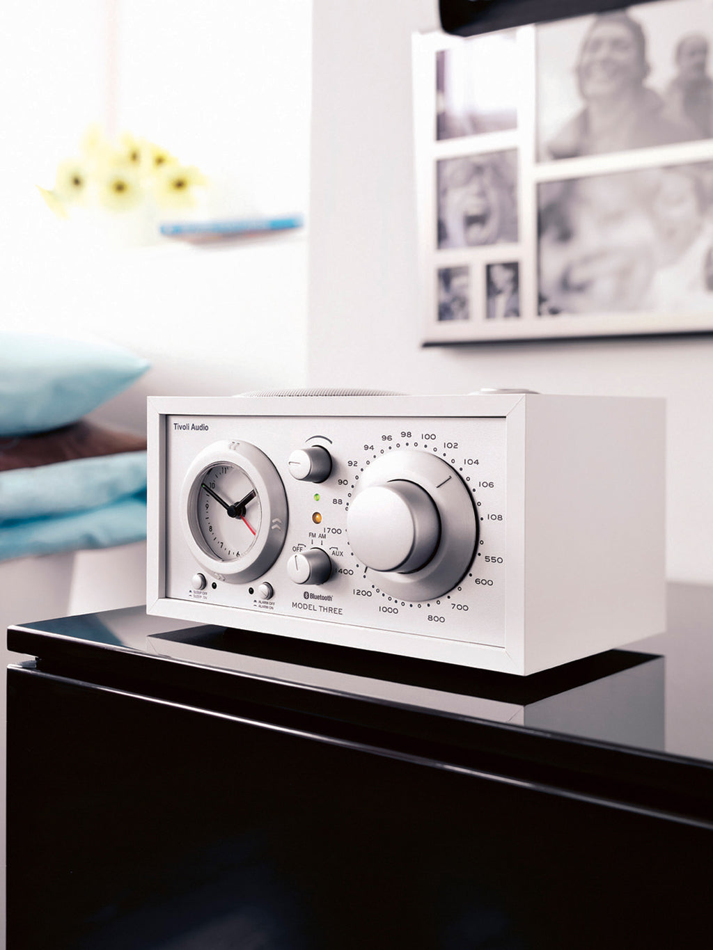 Product Image of Tivoli Model Three BT AM/FM Radio with Bluetooth + Alarm Clock