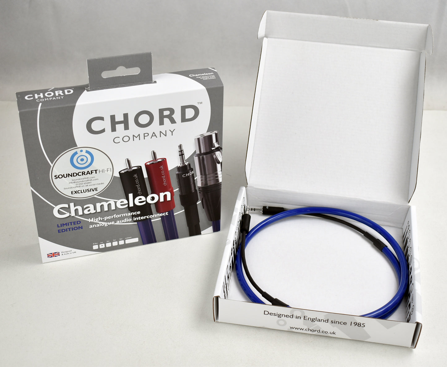 Product Image for the Chord Chameleon 3.5mm Jack Cable