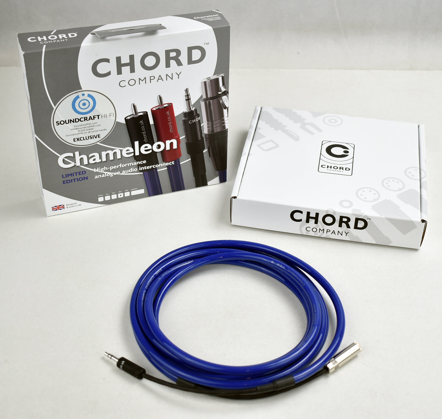 Product Image of the Chord Chameleon 3.5mm Jack M - F Extension Cable