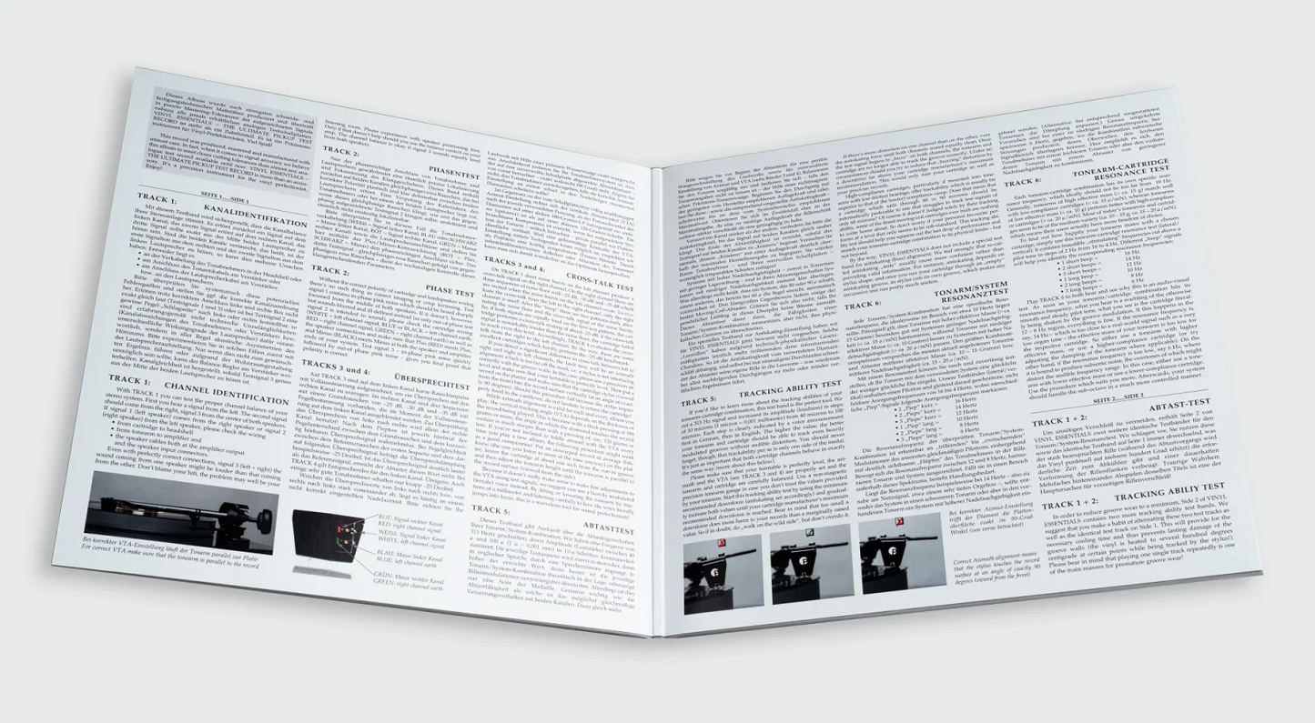 Product Image of Pro-Ject Vinyl Essentials Test Record