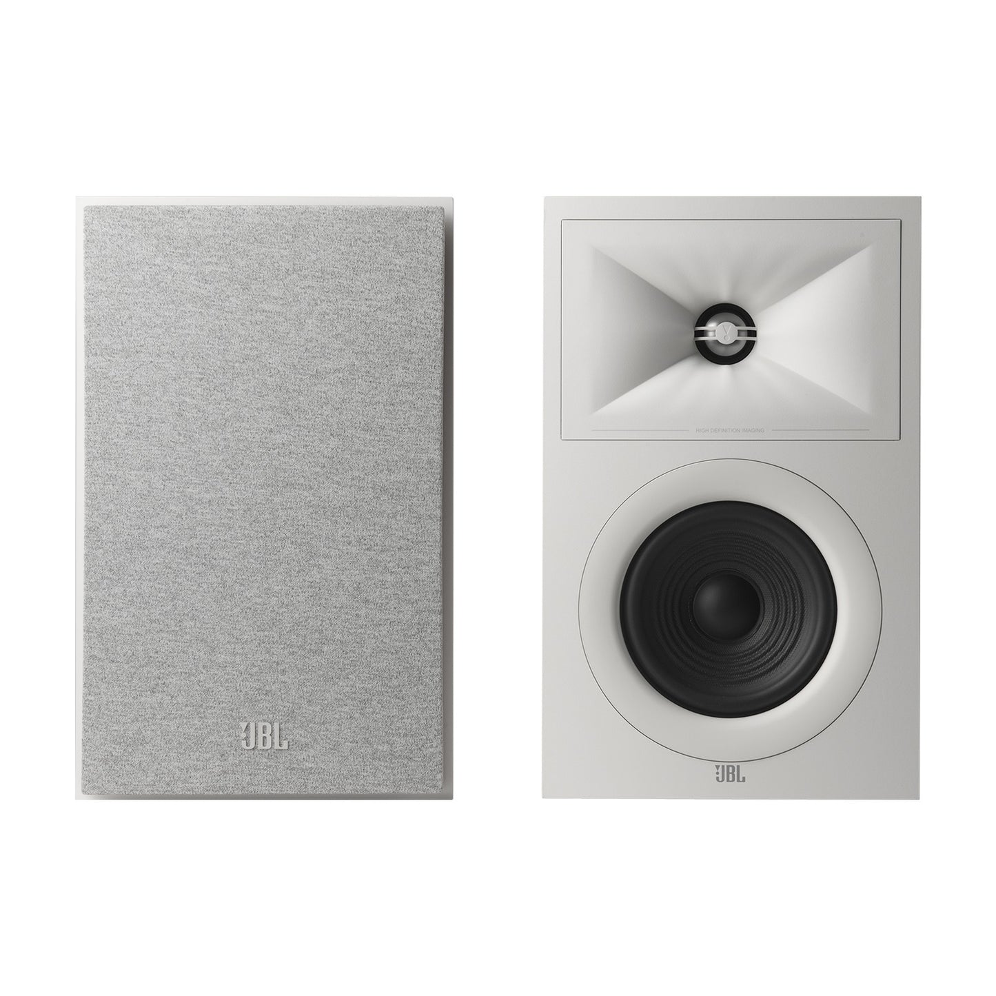 Product Image of the JBL Stage 250B Bookshelf Speakers in Latte/White