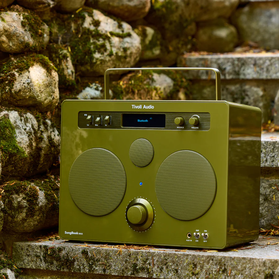 Product Image of Tivoli SongBook Max Portable FM/DAB Radio/Speaker with Pre-Amp, Analog EQ, Bluetooth & Aux-In