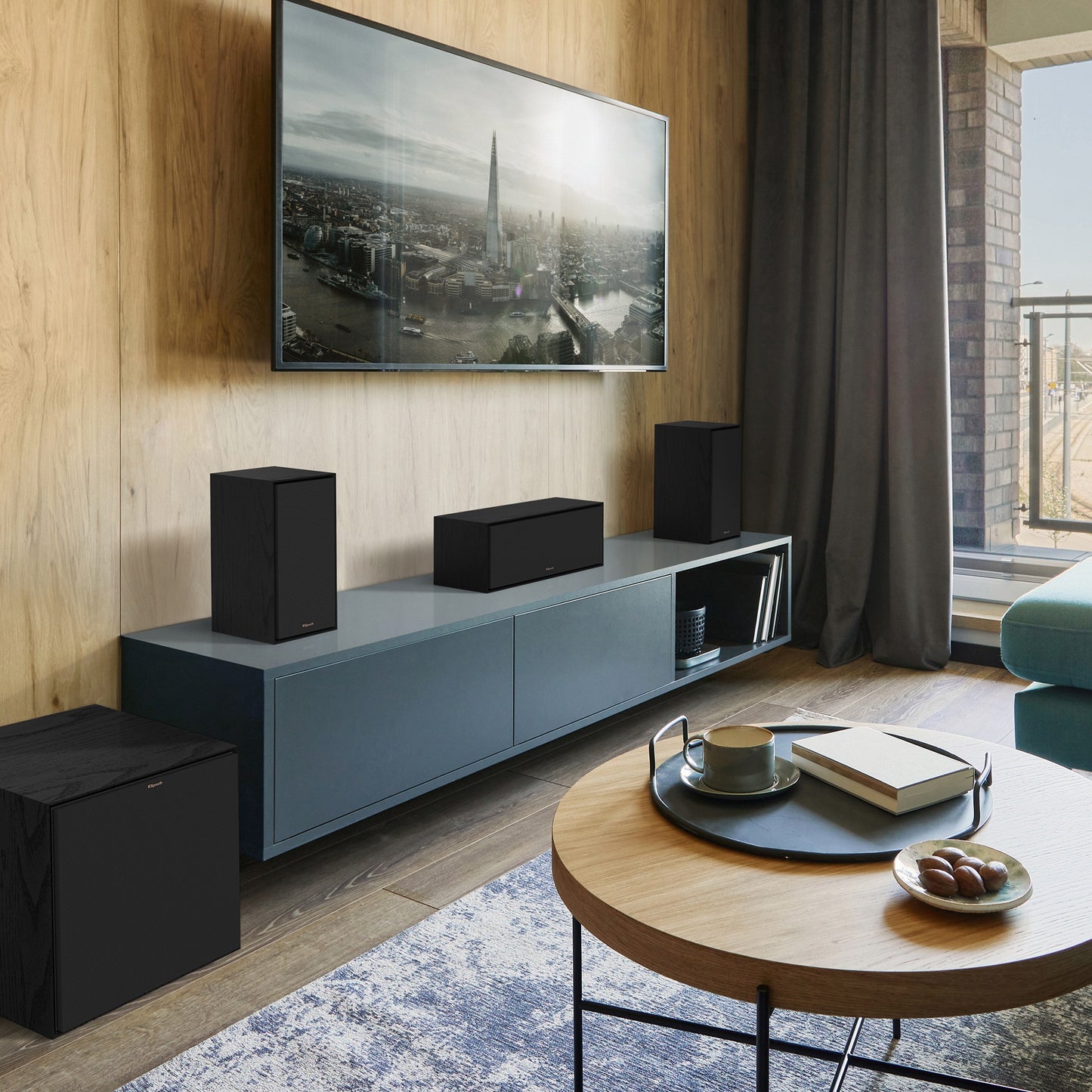 Lifestyle Image of the Klipsch R-50C Centre Speaker