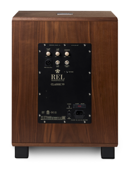 Product Image of the REL Classic 99 Subwoofer Rear Panel