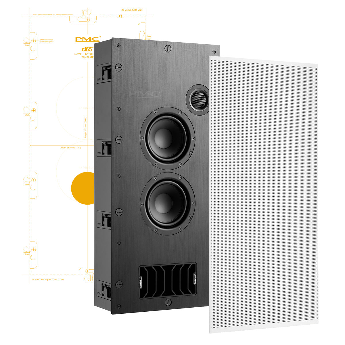 Product Image of the PMC ci65 In Wall Speaker