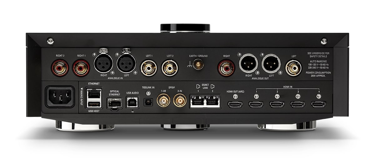 Product Image of the Linn Klimax DSM System Hub Rear Panel in Black