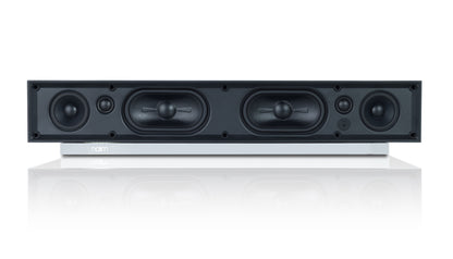 Product image of the drivers of a Naim Mu-So 2nd Generation Wireless Speaker.