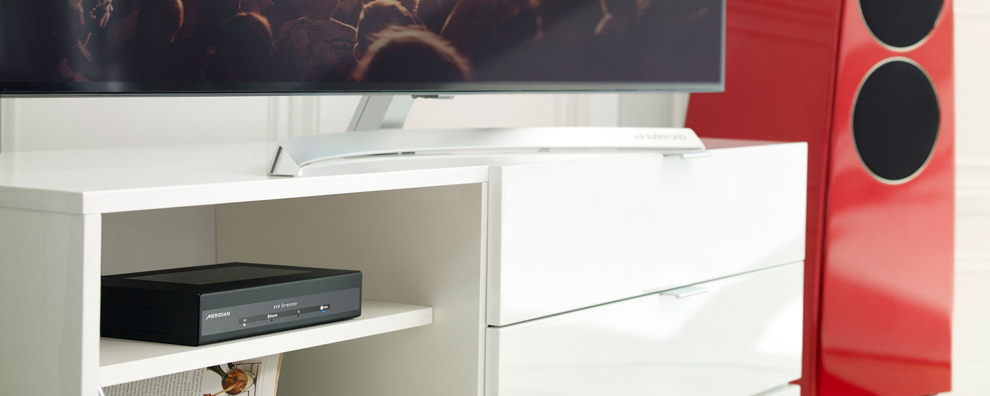 Lifestyle Image of the Meridian 210 Music Streamer