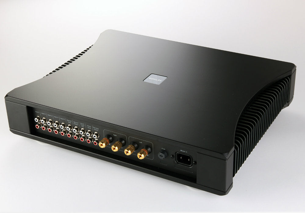 Product Image for the rear panel of the Rega Aethos Integrated Amplifier
