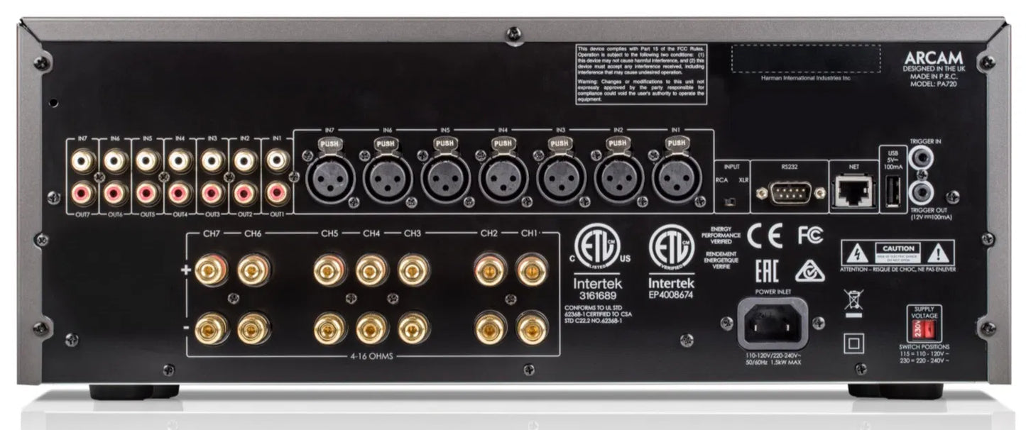 Arcam PA720 7 Channel Power Amplifier