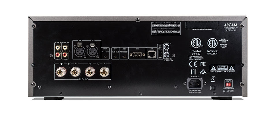 Arcam PA240 Stereo Power Amplifier