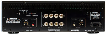Product Image of the Rotel RB-1552 Stereo Power Amplifier Rear Panel