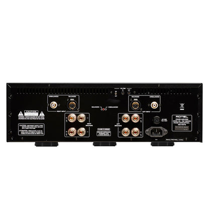 Product Image of the Rotel RB-1582 MK2 Stereo Power Amplifier Rear Panel