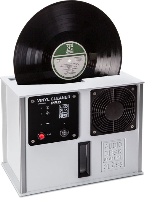 Product Image for the Audio Desk Vinyl Cleaner PRO in white