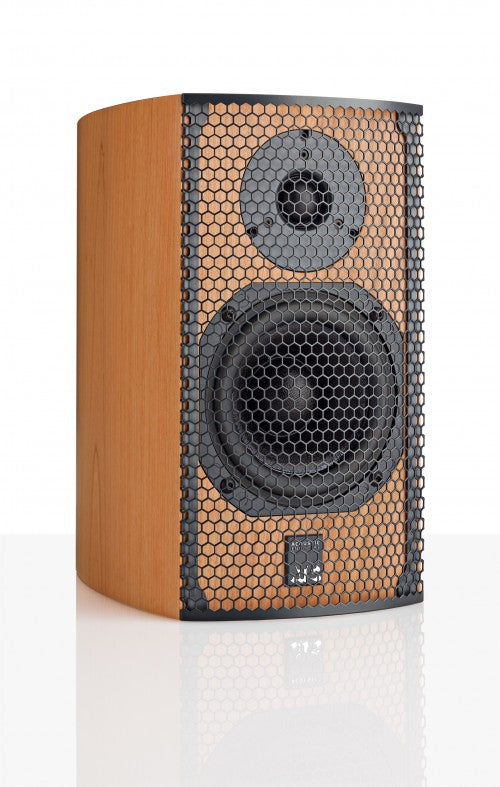 Product Image of the ATC SCM7 Standmount Speaker In Cherry with grille