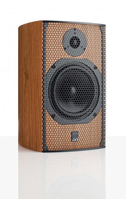 Product Image of the ATC SCM11 Standmount Speakers in Cherry with Grille