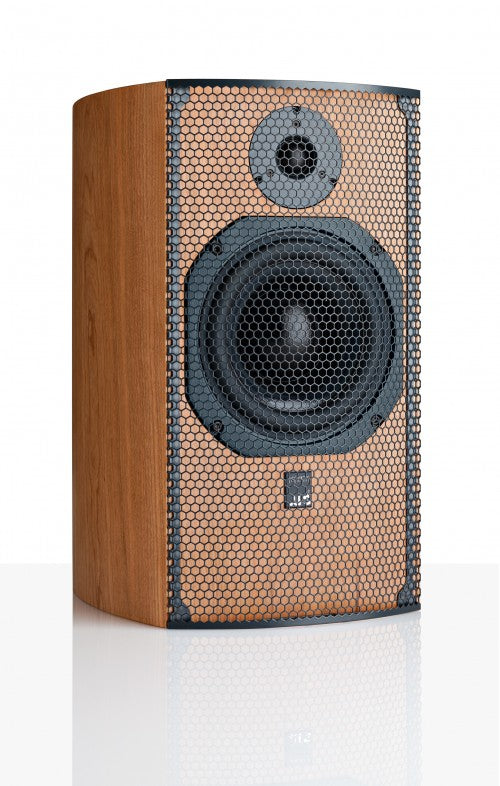 Product Image of the ATC SCM19 Standmount Speakers in Cherry with Grille