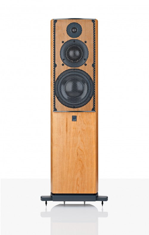 Product image of the ATC SCM40 Speakers in Cherry with grille