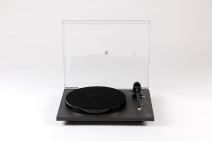 Product image for a Rega Planar 1 Plus turntable in Matt Black finish