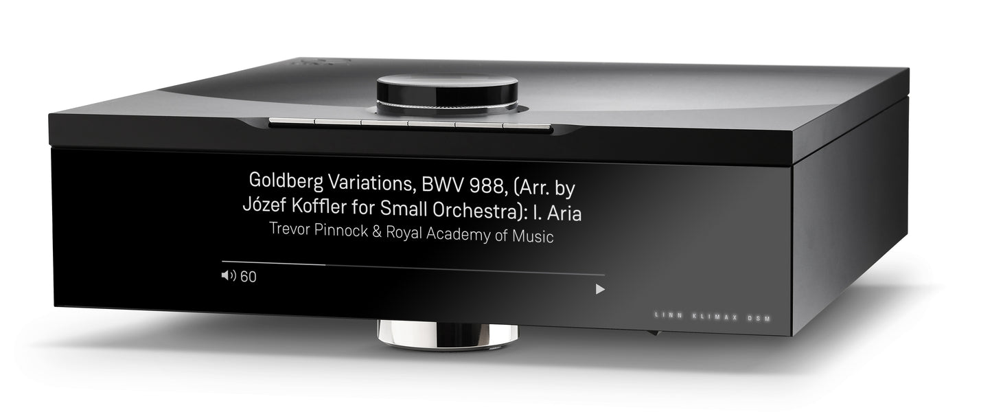 Product Image of the Linn Klimax DSM Player in Black