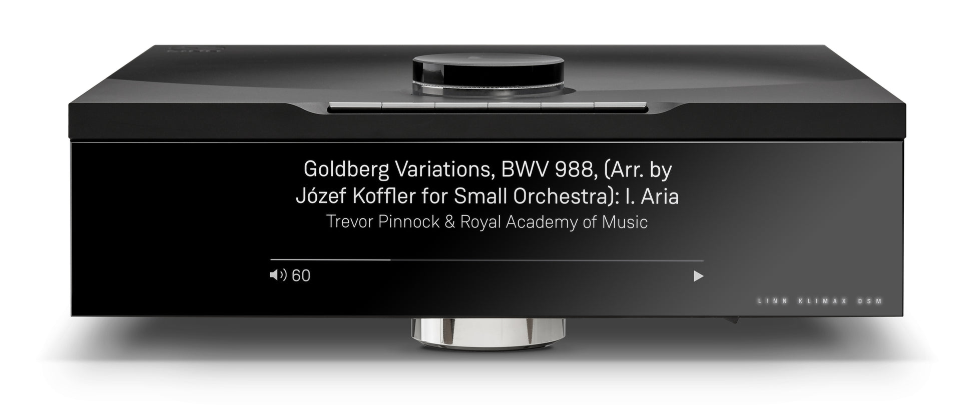 Product Image of the Linn Klimax DSM Player in Black