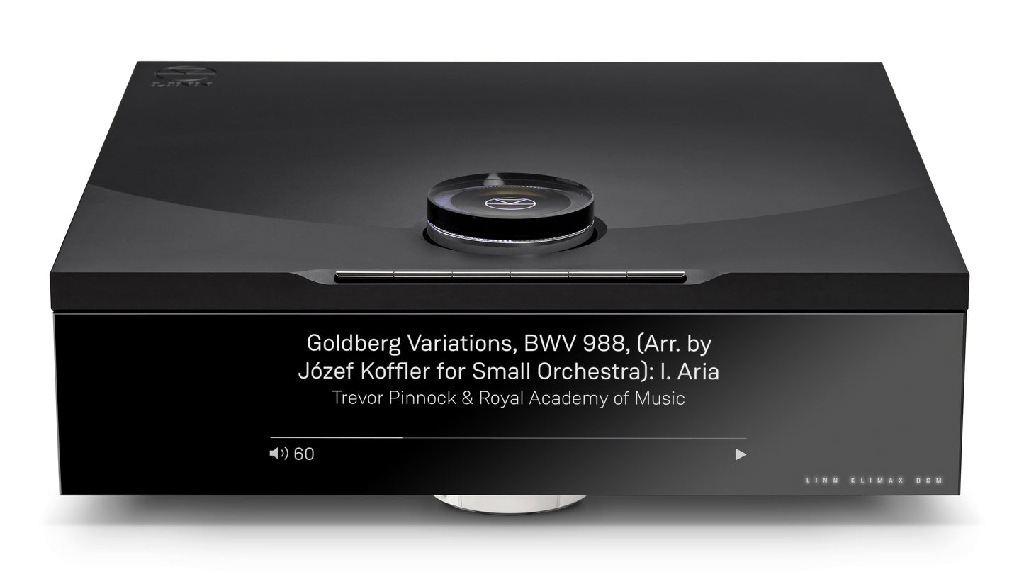 Product Image of the Linn Klimax DSM Player in Black