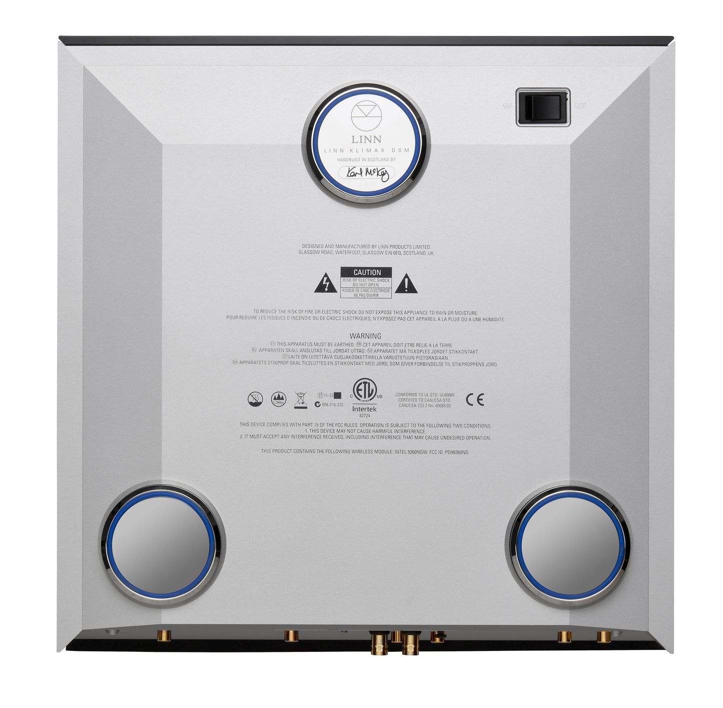 Product Image of the Linn Klimax DSM Player in Silver