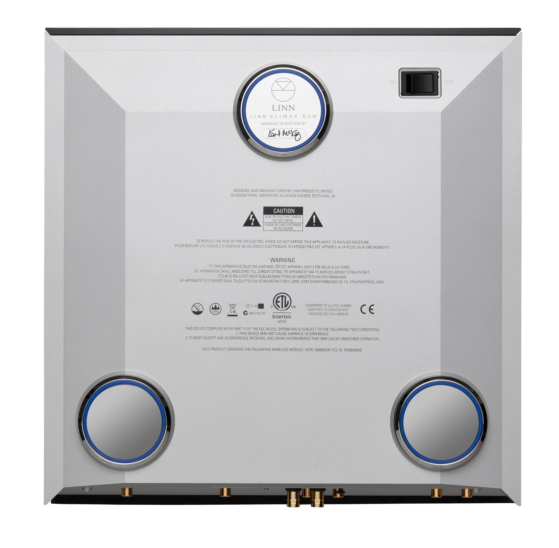 Product Image of the Linn Klimax DSM Player in Silver