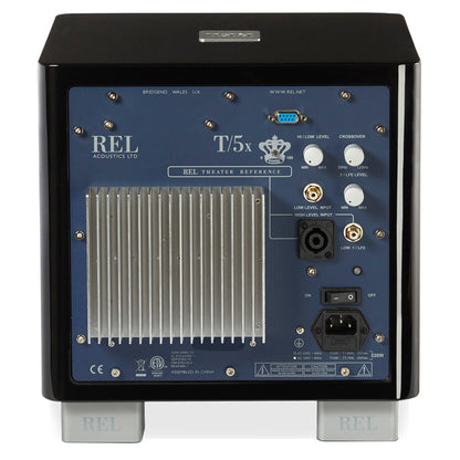Product Image of the REL T/5x Subwoofer Rear Panel