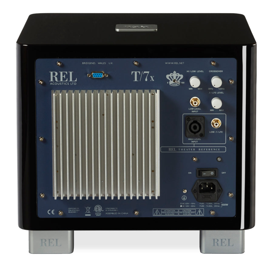 Product Image of the REL T/7x Subwoofer Rear