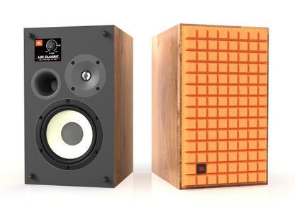 Product Image of the JBL L52 Classic Bookshelf Speakers with Orange Grille