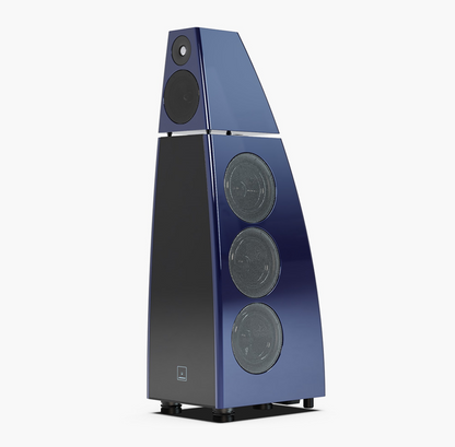 Product Image of the Meridian DSP8000XE Active Floorstanding Speakers in Gloss Blue