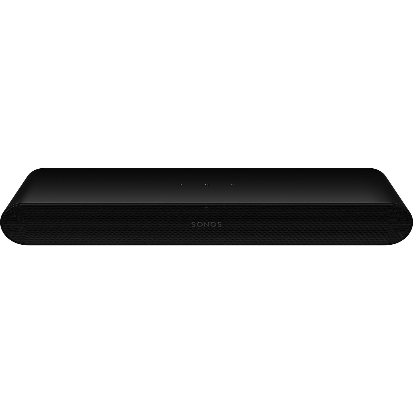 Product image of a Sonos Ray Soundbar in black.