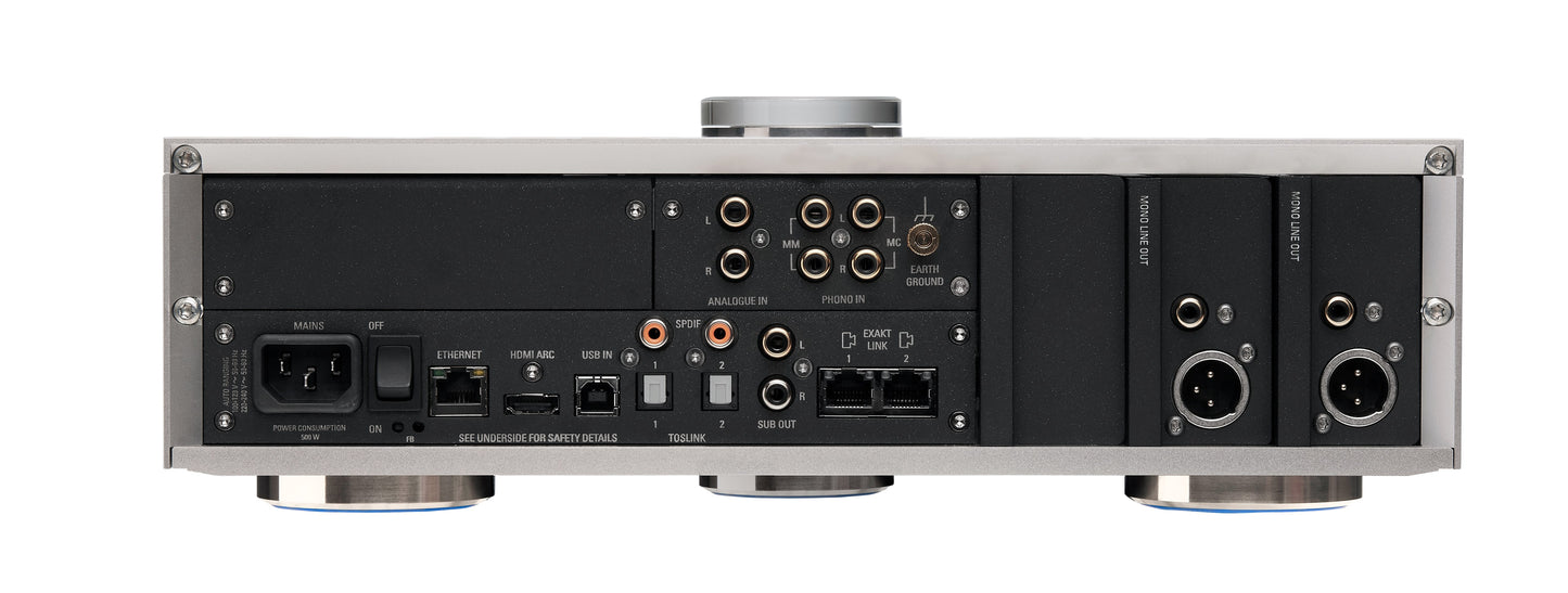 Product Image of the Linn Selekt DSM Edition Hub in Silver Rear Panel