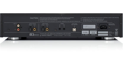 Product Image of the Musical Fidelity M3sCD CD Player Rear Panel