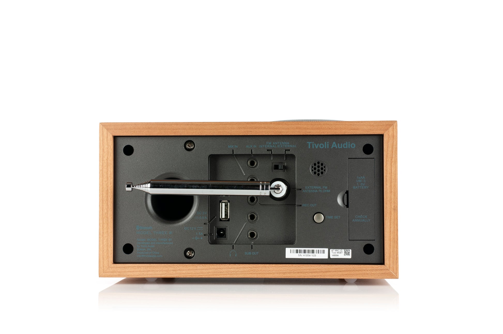 Product Image of Tivoli Model Three BT AM/FM Radio with Bluetooth + Alarm Clock