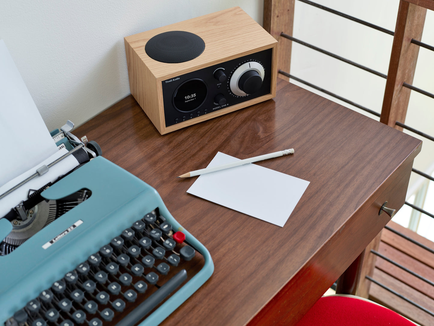 Lifestyle Image of Tivoli Model One+ FM/DAB Radio/Speaker with Bluetooth & Alarm Clock