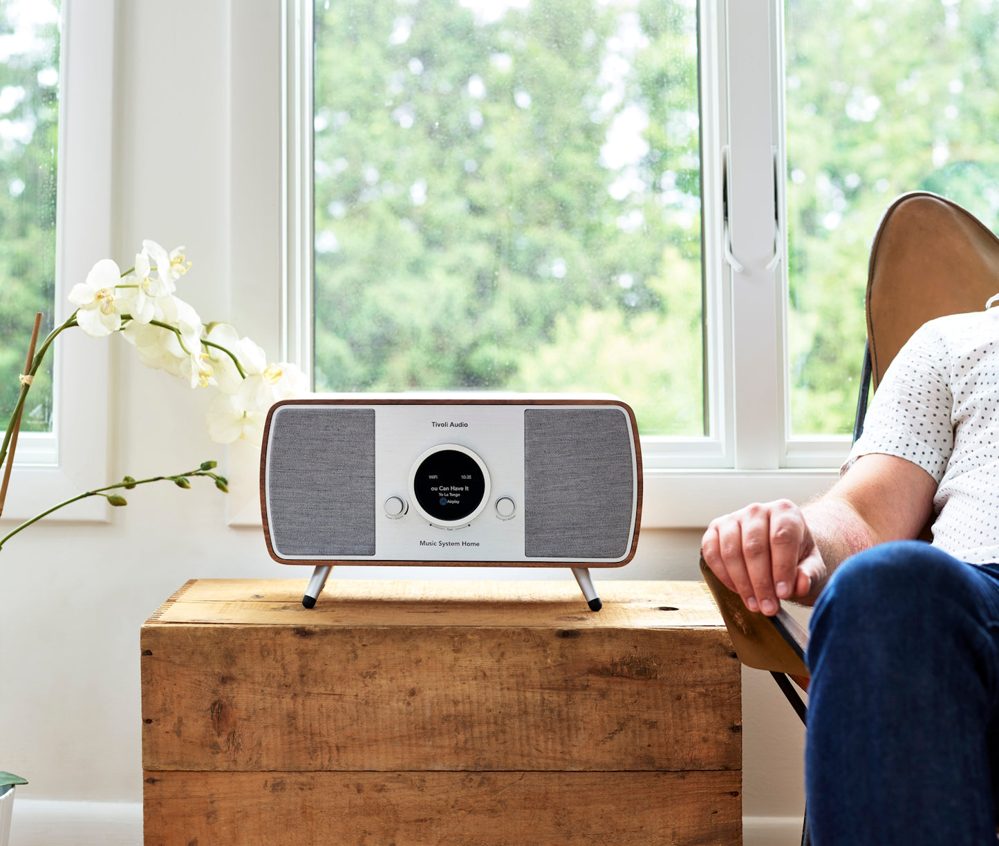 Product Image of Tivoli Music System Home [Gen. 2] AM/FM/DAB Radio/Speaker with Bluetooth, Wi-Fi & Aux-In