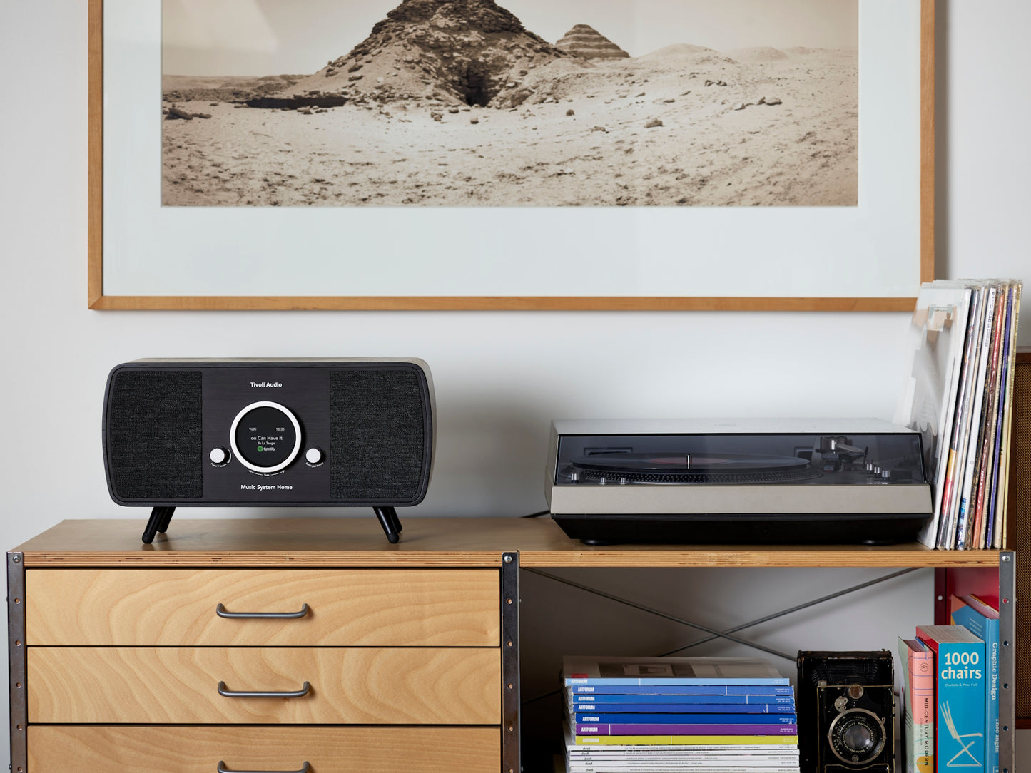 Product Image of Tivoli Music System Home [Gen. 2] AM/FM/DAB Radio/Speaker with Bluetooth, Wi-Fi & Aux-In