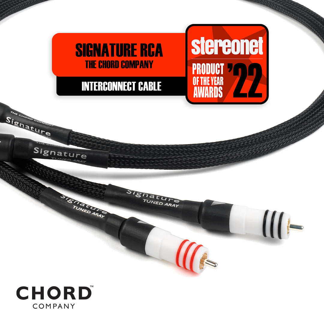 Product Image of the Chord SignatureX RCA Cables