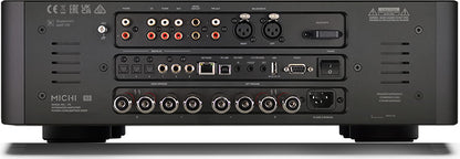 Product Image of the Rotel Michi X3 Integrated Amplifier Rear Panel