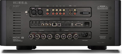 Product Image of the Rotel Michi X5 Series 2 Integrated Amplifier Rear Panel