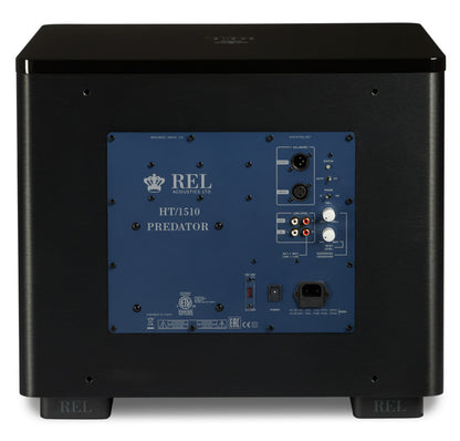 Product Image of the REL HT/1510 Predator Subwoofer Rear in Black