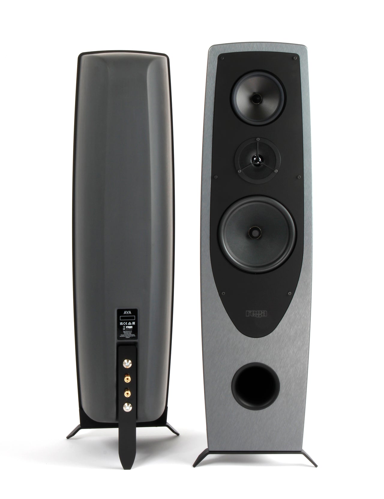 Product Image of a pair of Rega AYA floorstanding speakers