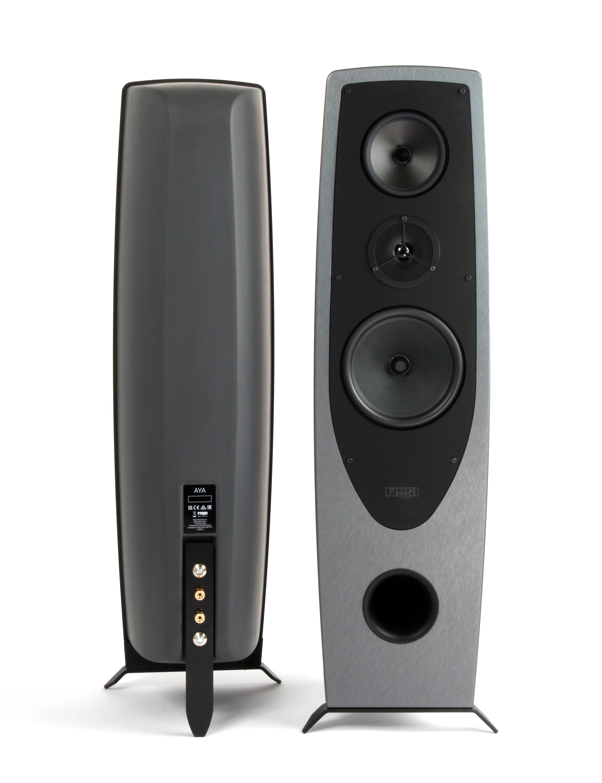 Product Image of a pair of Rega AYA floorstanding speakers
