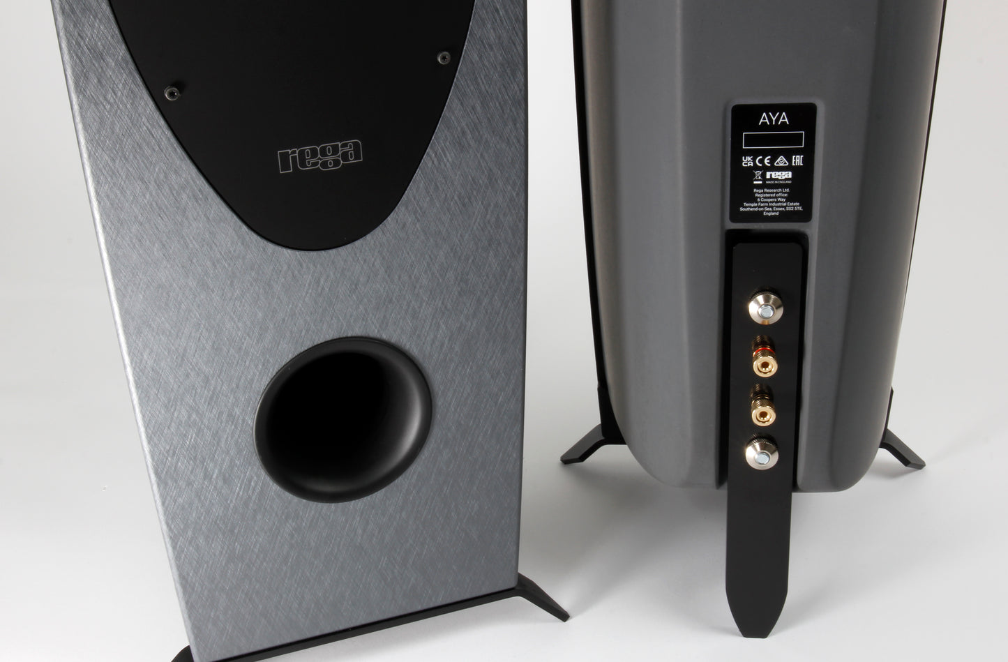 Product Image of a pair of Rega AYA floorstanding speakers