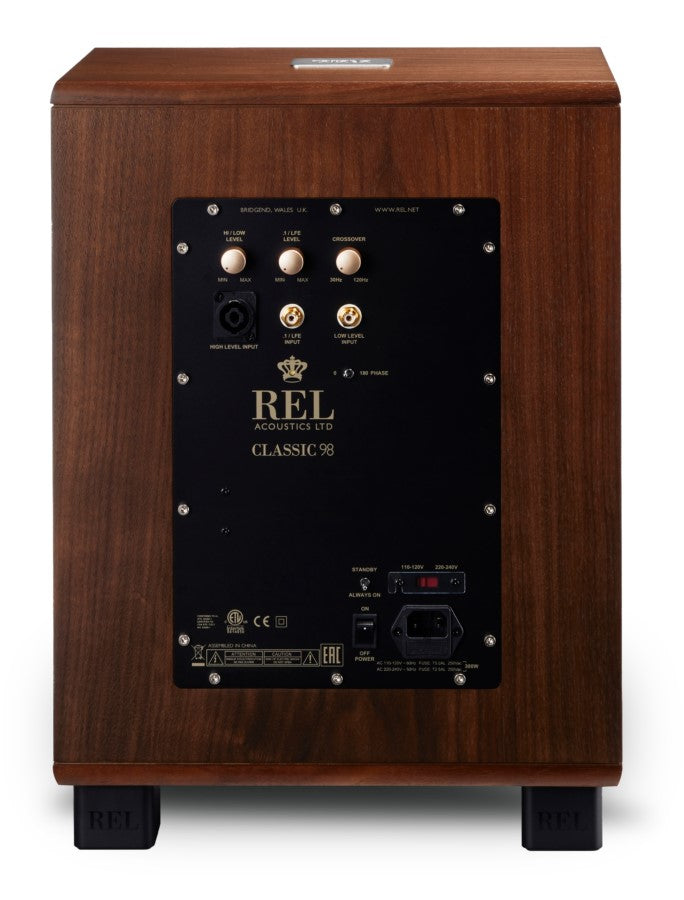 Product Image of the REL Classic 98 Subwoofer Rear