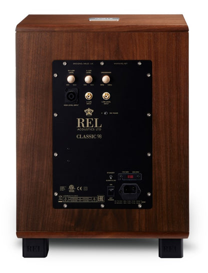 Product Image of the REL Classic 98 Subwoofer Rear