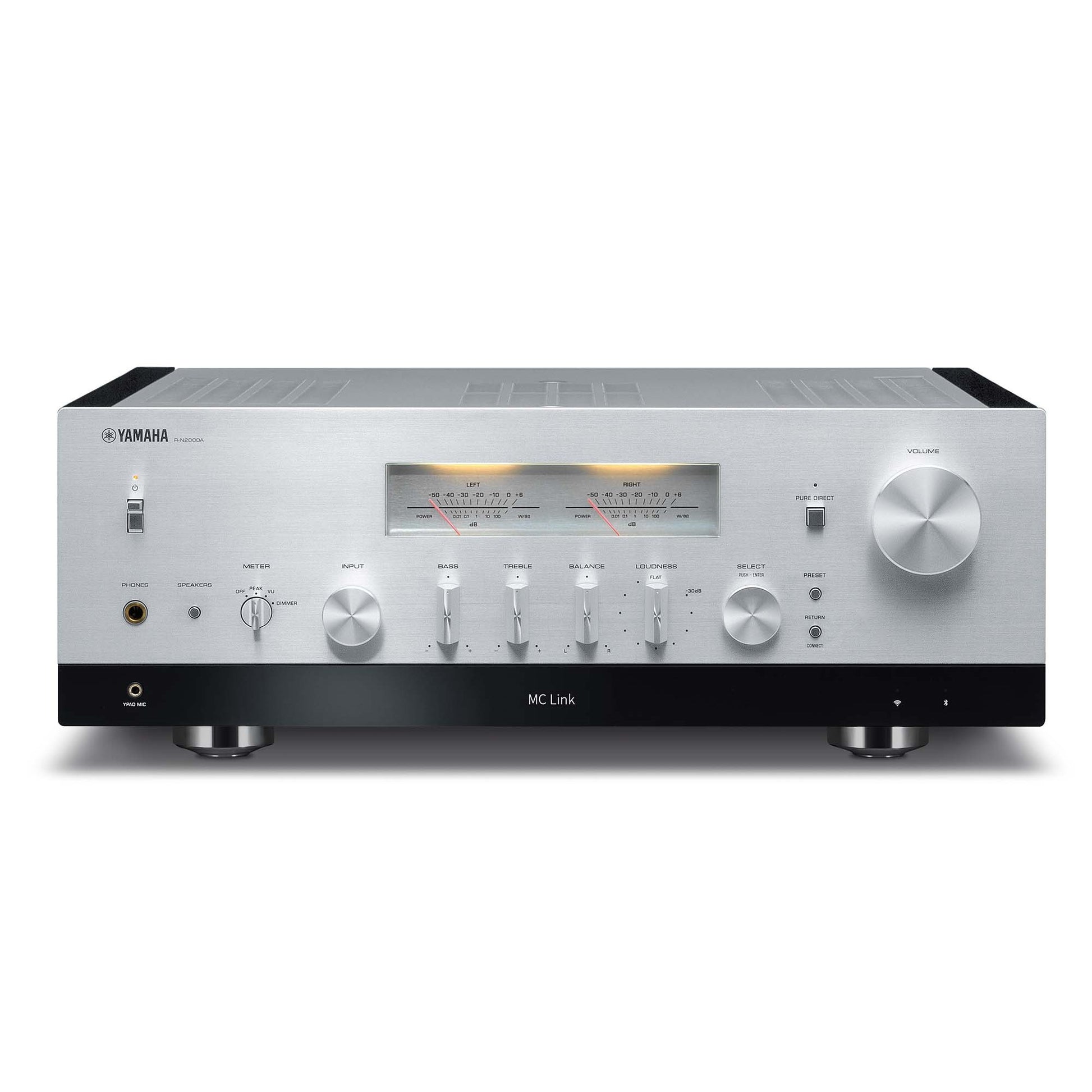 Product Image of the Yamaha R-N2000A Integrated Amplifier in Silver